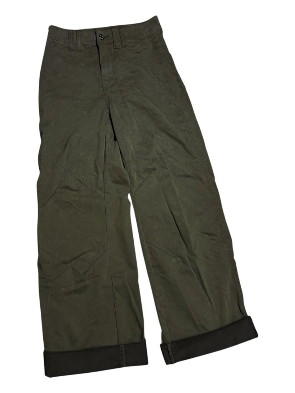 ♥️ PAIGE Sasha Wide Leg Utility Pants High Rise Size 25 - Picture 4 of 11